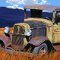 Construction Zone • oil on canvas • 18 x 18 inches • PRIVATE COLLECTION